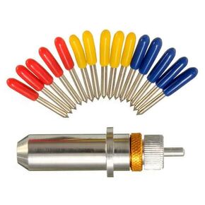 15pcs Vinyl Cutter Blade 30/45/60 Degree for Roland Cutting Plotter with Holder Base
