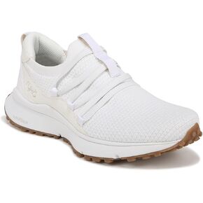 Ryka Womens Jumpstart Lace Slip On Sneakers Brilliant White 9.5 W in Saudi Arabia