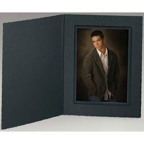 Tap Photo Buckeye 10x8 Black/Black Folder (10 Pack)