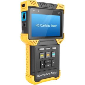 LIAMOS T70/T71 Alphabet Keyboard Button CCTV Tester Non-Touch Screen AHD TVI CVI CVBS H.265 4K IP Camera,Cable Tester(T71)