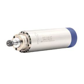 1.5kw ER11 air Cooled Spindle 4 pcs Bearings 24000rpm Wood Working Spindle Motor 65x204mm air Cooling(110v)