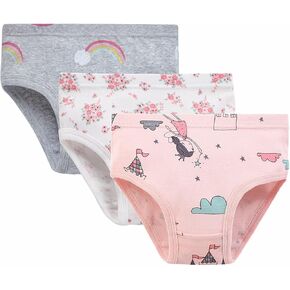 Teen 3Pcs Underwear Kids Cute Soft Breathable Summer Thin Style Panties Briefs Seamless Comfortable Stretch Underpants Shorts