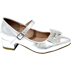 Girls Mary Jane Shoes Cute Dress Princess Flats with Bow for Toddler Little Big Kids TR324