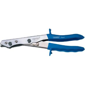 Draper 35748 Expert Hand Nibbler for Metal Sheet, Plastic,Blue,250 mm