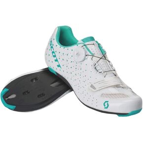 SCOTT Road Comp BOA Lady Cycling Shoe - Women's Gloss White/Turquoise Blue