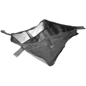 Coche Stroller Shopping Basket Accessories, XL Storage Basket, Black