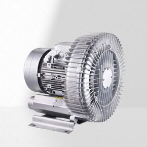 Regenerative Blower, 0.24HP 0.33HP 0.47HP 0.5HP, High-Pressure Vortex Blower, for Aquaculture Regenerative Blower Single Phase(180W/0.24HP)