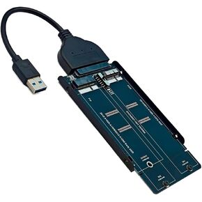Conversion Adapter Card and USB3.0 Cable for 2010-2011 A1369/1370 Solid Driver Disk from 2010 to 2012 Models