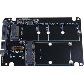 SATA3 إلى NGFFS MSATA HDDS ALPGINGEL CARD