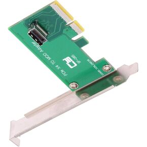 PCIE Card 5.0 to Female Host Adapter for PCIe Adapter Card with Long Brackets for Desktop Accessories