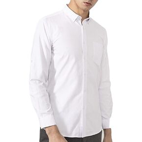 Maiyifu-GJ Men Men Casual Trinkle Free Dress Shirt Fit Fit Button Button Down Down Slid Slim Fit Long Sleeve Business Tirts
