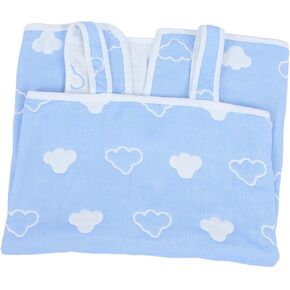 Yardwe Toddler Bathrobe for Kids: Wearable Baby Bath Towel Cotton for Boys Girls Absorbent Cover for Bath Pool or Beach