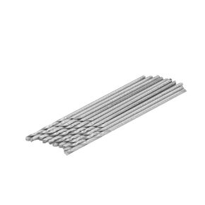 Punch Drill Bit, 10Pcs Punch Drill Bit Sets Straight Shank High Speed Steel Drilling Tools 0.85mm OD Shank, Mechanics Length Drill Bits