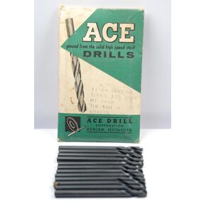 11/64 X 9/16 X 2-7/16 OAL HSS OXIDED 135° Split Point Drill Pack of 12 Pieces