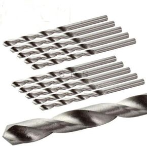 20pcs 2.2mm 2.3mm 2.4mm 2.5mm 2.6mm 2.7mm 2.8mm 2.9mm 3mm 3.1mm Straight Shank HSS Drill Twist Drilling Bit for Electrical Drill - (Color: 2.4mm)