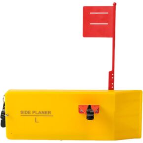 2 Pack Planer Board for Fishing, Fishing Tool Fishing,Medium Inline Side Planer Boards with Quick-Grip Snap Release, Ideal for Trolling Boat Fishing – Inshore & Offshore Use (Yellow-2pc)