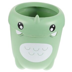 Cartoon Dinosaur Trash Can for Adorable Wastebasket with No Lid Garbage Container for Bedroom Bathroom and Playroom Use