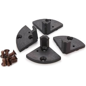 Oneway #1 Spigot Profiled Jaw Set for Stronghold Chuck – Black Oxide Finish