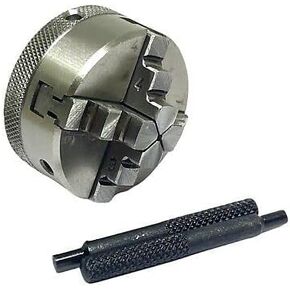 GRIPFAST 2 inch Self Centering 4 jaw Chuck with 12 x 1.0 Thread (Unimat Sl & Db lathe)