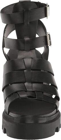 Steve Madden Womens Cosmic Faux Leather Ankle Strap Gladiator Sandals in Saudi Arabia