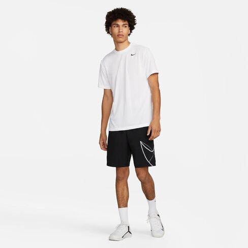 Nike Men's Dri-Fit Legend Fitness T-Shirt Red | Black XL in Saudi Arabia