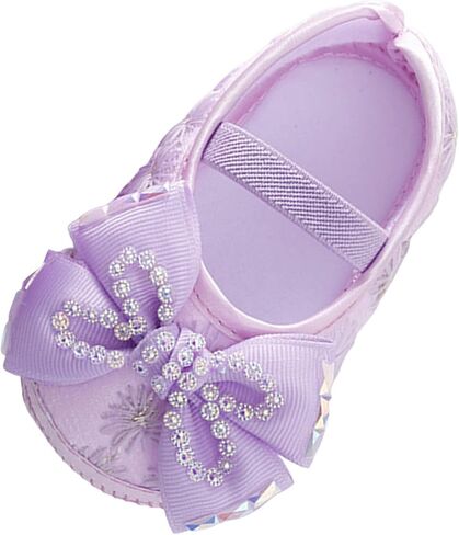 0 to 18 Months Baby Toddler First Walking Non-Skid Shoes Fashion Soft Sole Pearl Dress Flower Princess Shoes in Saudi Arabia