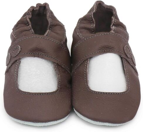 Carozoo Mary Jane Baby Girl Soft Sole Leather Shoes Slippers in Saudi Arabia