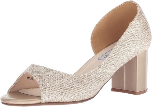 Touch Ups Women's Joy Pump, Silver Shimmer, 8.5 W US in Kuwait