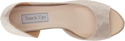 Touch Ups Women's Joy Pump, Silver Shimmer, 8.5 W US in Kuwait