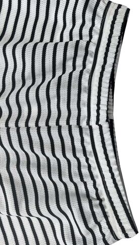 Womens 2 Piece Striped Knit Sets Summer Short Sleeve T Shirts Elastic High Waisted Shorts Trendy Casual Lounge Outfits in Saudi Arabia