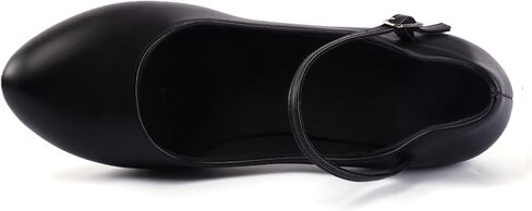 Linodes Economy Pu Leather Leather Strap Trand Shoe 2 '' Ballroom Dance Shoes for Women in Saudi Arabia