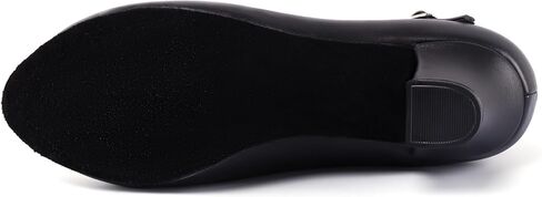 Linodes Economy Pu Leather Leather Strap Trand Shoe 2 '' Ballroom Dance Shoes for Women in Saudi Arabia