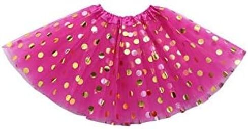 Personalized 1st Birthday Girl Outfit | Glittering Gold and Pink Tutu Dress with Elastic Closure Headband in Saudi Arabia