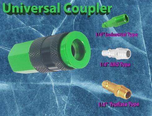 1/4" Air Hose Fittings, 36 pcs Quick Connect Air Compressor Accessories Kit, Air Compressor Fittings with A Sturdy Storage Case, 300 PSI in Kuwait