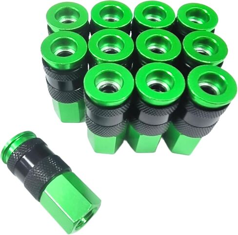 1/4" Air Hose Fittings, 36 pcs Quick Connect Air Compressor Accessories Kit, Air Compressor Fittings with A Sturdy Storage Case, 300 PSI in Kuwait