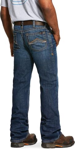 Ariat Male FR M4 Relaxed Stretch DuraLight Jett Boot Cut Jean Airway 34W x 30L in Saudi Arabia