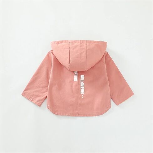 Toddler Girl Boy Spring Fall Windbreaker Jacket with Hoods Baby Polka Dots Zipper Hooded Jacket Waterproof Outwear in Saudi Arabia