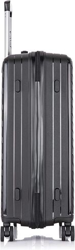 Rockland Prague Hardside Luggage with Spinner Wheels, Pink, 3-Piece Set (20/24/28) in Saudi Arabia