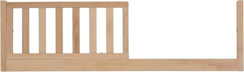 dadada Toddler Bed Rail Crib Conversion Kit for Brand Cribs Only, Natural | Crib Rail Fits the Soho, Austin, Lala, Bliss & Spirit Crib Models, Solid Beechwood, Made in Italy, GREENGUARD Gold Certified in Saudi Arabia
