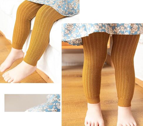 Sywwlov 5 Pack Baby Girls Leggings pantyhose لطيف كرتون لباس ضيق لا يتجاوز جوارب القطن المتماسكة in Kuwait