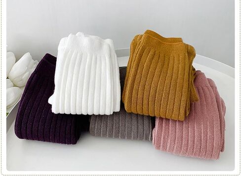 Sywwlov 5 Pack Baby Girls Leggings pantyhose لطيف كرتون لباس ضيق لا يتجاوز جوارب القطن المتماسكة in Kuwait