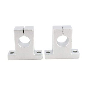 SK16 16mm Linear Rail Shaft Support, Keenso 2Pcs 16mm Linear Rail Shaft Support Bracket Vertical Optical Axis Holder for XYZ Table CNC