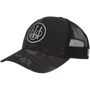 Beretta Men's Mesh Back Straightpull Trucker Hat, Navy, One Size Fits All in Saudi Arabia