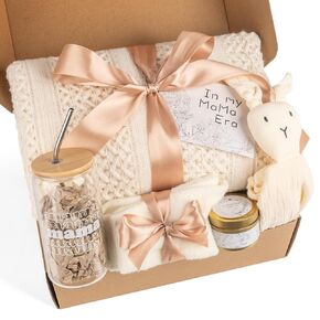New Mom Care Package After Baby, Baby Shower Gifts for Mom to Be, Pregnancy Gifts for Expecting Mom, First Mothers Day Gifts for New mom, New mom Gifts, mom Box Gift Box