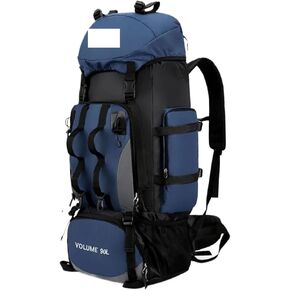 90L Hiking Camping Backpack Trekking Bag Rucksack Large Capacity Travel Outdoor Sports Bags Camping Equipment Men(1PCS)