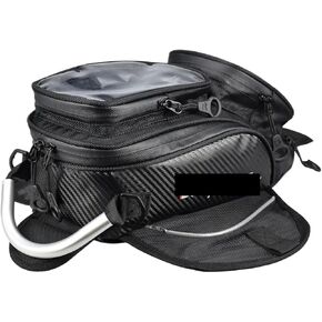 Motorcycle Fuel Tank Bag Touchable Navigation Magnet bag Motorbike Bag Motorcycle Rider Satchel Fanny Pack Equipment(No Magnet B)