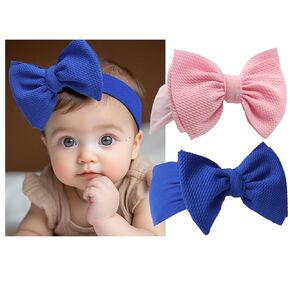 Infant Bows Baby Girl Bows Large Hair Bows Wide Newborn Headband Ideal Gifts