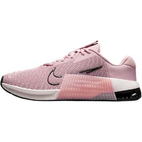 Nike Metcon 9 Premium Women's Workout Shoes (HF1209-600, Pink Oxford/Black/Light Soft Pink/Metallic Black)