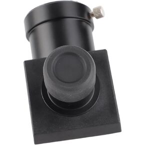 Mirror 1.25 Inch with Fully Coated Lens, 90 Degree Diagonal Adapter for Telescope Focuser