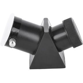 Black 45° Diagonal Mirror Astronomical Telescope Accessory for Clear Viewing